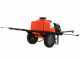 Batteriebetriebene Spritzpumpe Stocker 12 V 80 L art. 303 - Elektrische Spirtzpumpe auf Wagen mit Spritzgest&auml;nge und Anh&auml;ngerkupplung