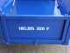 Raupendumper BullMach Helios 320F mit aufklappbaren Seitenw&auml;nden - Tragf&auml;higkeit 320 Kg