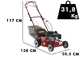 Benzin-Rasenm&auml;her mit Radantrieb WEIBANG WB455SCOP - 2in1 - 139 cm&sup3; Motor