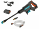 Gardena AcquaClean 24/18V Akku-Hochdruckreiniger- Pistole Gardena mit 2.5A Lithium-Akku
