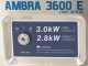 BullMach AMBRA 3600 E - Benzin-Stromerzeuger auf R&auml;dern 3 kW - Dauerleistung 2.8 kW einphasig