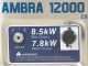 BullMach AMBRA 12000 E-3 - Benzin-Stromerzeuger mit R&auml;dern mit AVR-Regelung 8.5 kW - Dauerleistung 7.8 kW - 400V