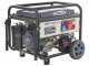 BullMach AMBRA 12000 E-3 - Benzin-Stromerzeuger mit R&auml;dern mit AVR-Regelung 8.5 kW - Dauerleistung 7.8 kW - 400V