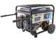BullMach AMBRA 9500 E - Benzin-Stromerzeuger mit R&auml;dern mit AVR-Regelung 7.5 kW - Dauerleistung 7 kW - 230V