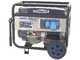 BullMach AMBRA 9500 E - Benzin-Stromerzeuger mit R&auml;dern mit AVR-Regelung 7.5 kW - Dauerleistung 7 kW - 230V