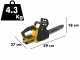 Akku-Kettens&auml;ge STANLEY FATMAX V20 - 18V 4AH Akku
