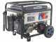 BullMach AMBRA 9500 E-3 - Benzin Stromerzeuger 400V dreiphasig  - 7,0 kW - mit R&auml;dern