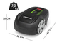 M&auml;hroboter Greenworks OPTIMOW 4  - mit Begrenzungskabel