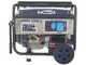 BullMach AMBRA 12000 E - Benzin-Stromerzeuger mit R&auml;dern 8.5 kW - 230V + ATS