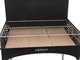 Famur BK 8 ELITE - Grill 2 in 1 zum Grillen mit Holz oder Kohle
