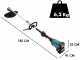 Makita DUX60 - Akku-Multifunktions-Motorsense - 18V - 3Ah