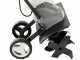 Elektrohacke BlackStone TE-450 - Motor 1500 W - 6 Hackenreihen
