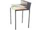 Famur BK7 Light - Holz- und Holzkohlebrikett- Grill 2 in 1 - Grillrost aus Chromstahl  70x48 cm