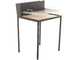 Famur BK7 Light - Holz- und Holzkohlebrikett- Grill 2 in 1 - Grillrost aus Chromstahl  70x48 cm