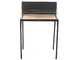 Famur BK7 Light - Holz- und Holzkohlebrikett- Grill 2 in 1 - Grillrost aus Chromstahl  70x48 cm