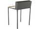 Famur BK7 Light - Holz- und Holzkohlebrikett- Grill 2 in 1 - Grillrost aus Chromstahl  70x48 cm