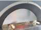 AgriEuro inox F00100 - Industrieller Holzbackofen - 220x160x98 cm