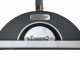 AgriEuro inox F00100 - Industrieller Holzbackofen - 220x160x98 cm