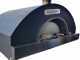 AgriEuro inox F00100 - Industrieller Holzbackofen - 220x160x98 cm