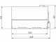 AgriEuro inox F00100 - Industrieller Holzbackofen - 220x160x98 cm