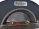 AgriEuro inox F00100 - Industrieller Holzbackofen - 220x160x98 cm