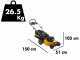 Akku-Rasenm&auml;her DeWalt DCMW564P2-QW - 2 Akkus 18V/5Ah - Schnittbreite 48  cm