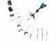 Multifunktion Akku-Hochentaster Makita DUX60 36V mit teleskopschaft 108 cm - Batterien 2x18V 5Ah