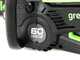 Akku-Elektro-Kettens&auml;ge GreenWorks GD60CS40  - Schwert 41cm - AKKU UND LADEGER&Auml;T NICHT IM LIEFERUMFANG ENTHALTEN