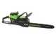 Akku-Elektro-Kettens&auml;ge GreenWorks GD60CS40  - Schwert 41cm - AKKU UND LADEGER&Auml;T NICHT IM LIEFERUMFANG ENTHALTEN