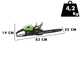 GreenWorks GD60CS40 - Akku-Kettens&auml;ge - 60V - Schwert 40cm - AKKU UND LADEGER&Auml;T NICHT IM LIEFERUMFANG ENTHALTEN