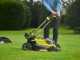 Ryobi RY18LMX40C-240 -Akku Rasenm&auml;her - 2x18V/4Ah - Schnittbreite 40 cm