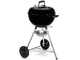 Weber Kettle E-4710 BLK - Holzkohlegrill -  Durchmesser des Grillrosts 47 cm