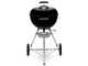 Weber Kettle E-4710 BLK - Holzkohlegrill -  Durchmesser des Grillrosts 47 cm