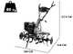 Motorhacke Blackstone MHG 2200 mit Benzinmotor von 212 ccm