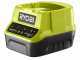 Ryobi Hybrid RY18LMH37A-225 - Akku Rasenm&auml;her - 2x36V/2.5Ah - Schnittbreite 37 cm