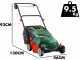 BOSCH Universal Verticut 1100 - Elektrischer Vertikutierer 1100 W