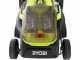 Ryobi Hybrid RY18LMH37A-250 - Akku Rasenm&auml;her - 2x18V/5Ah - 37 cm Schnittbreite