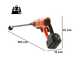 Akku-Hochdruckreiniger Black &amp; Decker BCPC18D1 + Gratis 18-V-Akku 2 Ah - 5-in-1 Multifunktionsd&uuml;se