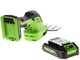 GREENWORKS G24SHT - Akku-Grasschere - Heckenschere - 24V/2.0 Ah