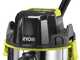 Akku Nass-und Trockensauger RYOBI R18WDV-0 - 18V - 4Ah -Beh&auml;lter 18 l