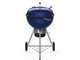 Weber Master Touch GBS C-5750 Deep Ocean Blue Holzkohlegrill - Durchmesser Grill 57cm