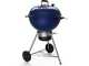 Weber Master Touch GBS C-5750 Deep Ocean Blue Holzkohlegrill - Durchmesser Grill 57cm