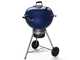Weber Master Touch GBS C-5750 Deep Ocean Blue Holzkohlegrill - Durchmesser Grill 57cm