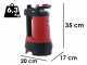 Regenfasspumpe/Tauchdruck-Pumpe GE-PP 5555 RB-A - Kunststoffgeh&auml;use - 5500 L/h