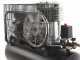 BlackStone B-LBC 50-20 - Elektrischer Luftkompressor - Motor 2 PS - 50 Liter - Mit Riemenantrieb
