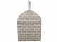 AgriEuro PULCINELLA STONE - Holzbackofen f&uuml;r den Au&szlig;enbereich - grau - 80X60 - 4 Pizzen