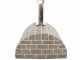 AgriEuro FAMILY STONE - Holzbackofen f&uuml;r den Au&szlig;enbereich - grau - 4 Pizzen - 80X60