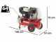 Premium Line Krisone 580 - Benzin Motorkompressor - Sbaraglia Motor 6,5 PS