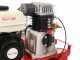 Premium Line Krisone 580 - Benzin Motorkompressor - Sbaraglia Motor 6,5 PS