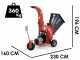 Ceccato Olindo Tritone Monster Electric - Elektro H&auml;cksler - 400V - 12,5 PS